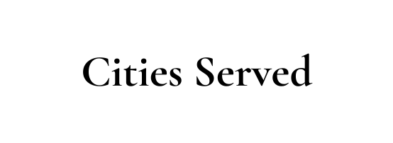 Cities Served